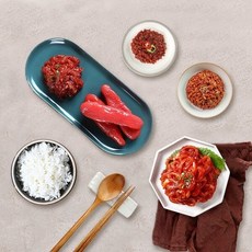반찬단지 오징어젓 1Kg + 백명란젓 500g 반찬 밥도둑, 1세트, 1.5kg