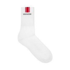 고스피어 WOMAN JACQUARD LOGO SOCKS PW2ASO77, PW2ASO77 블랙/FREE