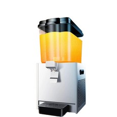 대용량 디스펜서 음료수 카페 음료 워터 보관용기 탄산 캠핑용 식혜 냉장고 생수 식당, 싱글 탱크 12L 소형 자가조절 교반 냉각