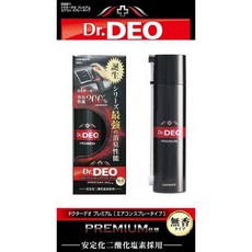 車之嚴選cars_go汽車用品【D221】CARMATE Dr.DEO車用冷氣出風口型200%加倍消臭除菌劑, 1個