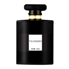 YILIYACOCO 香水 黑色瓶身 時尚香氛, 1個, 50ml