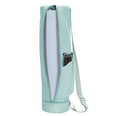 스포츠 뉴 요가 매트 가방 풀 지퍼 카고 스트링 물병 포켓과 바닥 젖은 포켓 운동 홀더 다기능 보관 출원, nt Green, Medium ket