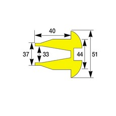 파이프캡 15-25MM 미래안전 870-1406 100개 48279PC 1(EA), 색상