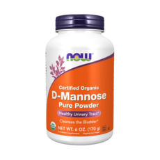 NOW Foods D-甘露糖粉, 1罐, 170g