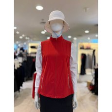 팬텀골프 221E1JV803 여성 지퍼 포인트 점퍼 베스트