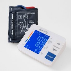 에어로닉스 가정용 가로형 전자 혈압계 혈압측정기 AR-800B11W, 1개