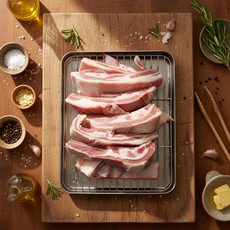 캠핑미트 양고기 수육 양배갈비 2kg 양고기 수육용, 2개, 1kg