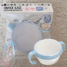 SURGUA 寶寶雙柄防漏零食罐, 淡藍色 / 1630, 1個