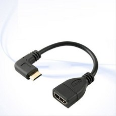 미니 HDMI 변환젠더 케이블 10cm HDMI F to Mi SP932, 빠른배송