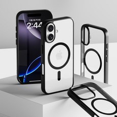 디버스 경량 맥클로젯 투명 젤하드 휴대폰 맥세이프 케이스