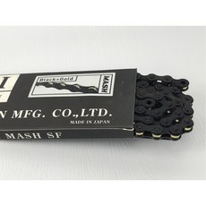IZUMI 자전거 체인 100 116 링크 트랙 단일 체인/고정 기어 속도 도로 액세서리 421g, MASH and IZUMI1 100L, 1개