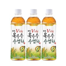 광동옥수수수염차500ml x 24개 1box 옥수수차 음료수 보리차 식이섬유음료, 500ml