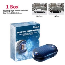 태양열 동결 방지 전자기 분자 앞 유리 자동차 제설 장비 창문 유리 김서림 및 제빙, 1개