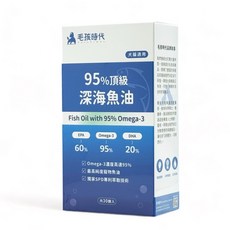 毛孩時代 95%頂級深海魚油 犬貓適用 Omega-3高濃度 30顆入, 1個, 深海魚油
