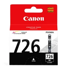 CANON CLI-726 PGI-725 原廠墨水匣 (彩色/黑色) 適用725 726, 1個, CLI-726 BK相片黑