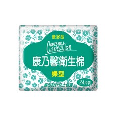 康乃馨 蝶型衛生棉 25.5公分 量多型 24片/包, 36個, 24片, 日用