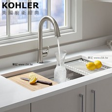 【永昕】KOHLER Prolific 功能型不鏽鋼水槽(83.8x45.1cm) K-5540T-C-NA, 1個