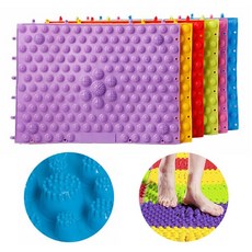 퍼즐 블럭 조립 발지압판 매트 발바닥 발판 발 자극 마사지 지압 거실 베란다 지압판 지압매트, 1개, 일반형 발지압매트-그린