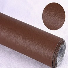 접착식 인조가죽 보수패치 대형 138X50cm 소파 차량시트 의자 리폼 DIY 원단 스티커, 10.라이트브라운