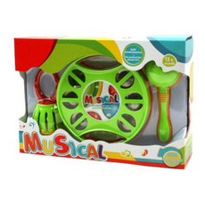 돌아기 음악놀이 탬버린 벨 마카 악기3종 완구 리듬감 장난감북