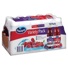 ocean Spray 크랜베리 주스 블렌드 버라이어티 팩, 6.75L
