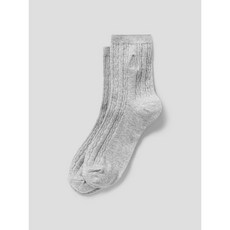 매장정품 빈폴 BEANPOLE ACCESSORY 남녀공용 케이블 중목 양말 - 그레이 248893