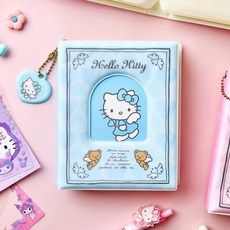 2단 콜렉트북-레트로앤젤(블루), 1개, 상세페이지 참조