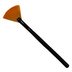 부채형 팩붓 크림팩 해초팩 아하필링 고마쥐 도포용, 1개, 기본