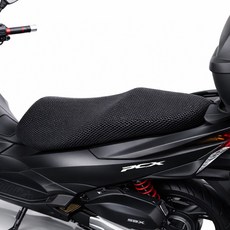 21년-26년 혼다 PCX125 풀매쉬커버 여름 쿨매트 쿨시트 안장, 1개, 블랙