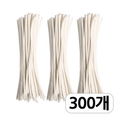 [모핸] 단색 칼라 모루, 300개, 연아이보리