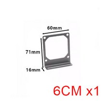 光華CUMA散熱精品*金屬改裝品 風扇固定架 12CM /8CM /6CM /4CM 多種尺寸可選, 1個, 6CM x1