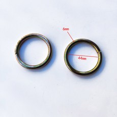 304 스테인레스 스틸 스크류 잠금 장치 등산 카라비너 ​​빠른 링크 안전 체인 연결 버클, 06 M12