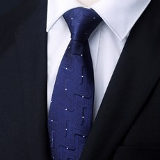 領帶男士商務正裝結婚新郎紅色黑色工作韓版拉鍊式免打手打領帶8釐米波紋白點手打款默认颜色