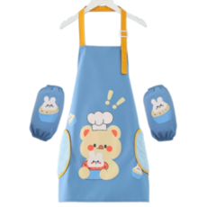 담닷 귀여운 캐릭터 팔토시 앞치마 세트