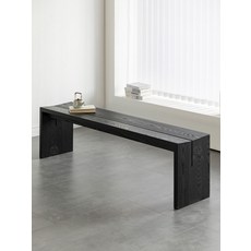 내추럴 원목 식탁 벤치의자 목재 벤치카페 야외의자, 뉴질랜드 소나무 100x35x45cm