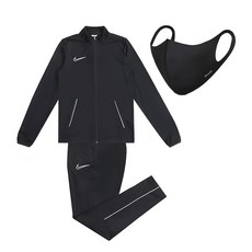 NIKE LOGO印花長袖運動外套+運動長褲+時尚口罩