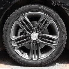 [비브랜드] 피그파인더 18인치 휠마스크 튜닝 몰딩 가드 데칼 시트지 기스 흠집커버 스티커 보호 용품 그랜저IG 호환, V타입, 1개