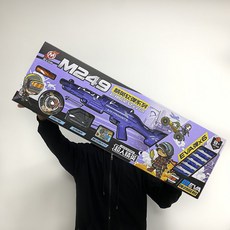 新款玩具槍吃雞裝備組，98K狙擊槍，QBZ突擊步槍，帶標靶玩具機構禮品, 189-1 98K軟彈83cm,82*8.4*25.5, 1個