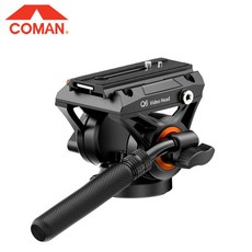 코만 COMAN Q6 영상촬영 비디오 삼각대 볼헤드