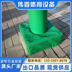 더블에프 기둥보호대 안전튜브 사각형 쿠션 난간대 안전 쿠션커버 스펀지 안전난간대 보호대, 사각 받침대, 1개