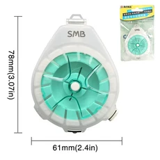 다기능 연 와인더 와인딩 릴 그립 휠 낚시 플라잉 툴, [03] Red Green, 1개, 3. Red Green