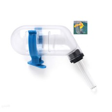 유니상점 네트망 고정식 햄스터 물통 토끼물통 진공급수기