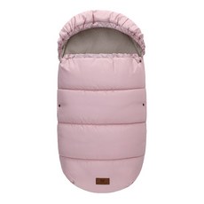 미라클 베이비 육아 겨울 보온 유모차 외출용 침낭, 핑크색, 1개