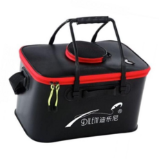 낚시 살림통 보조가방 물고기 통 두레박 밑밥통 떡밥통, 2-살림통-대형, 1개