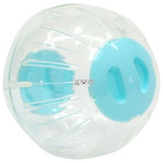 소동물 운동볼 (지름13cm) 햄스터 운동볼, 1개, 투명핑크