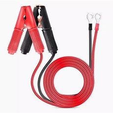 QIAOPU 汽車電瓶夾子套裝, 1個, 紅色和黑色