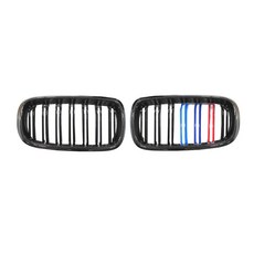 BMW F15 X5 그릴 F16 X6 그릴 유광 블랙 카본 M퍼포먼스 튜닝 드레스업 X5M X6M 00162, BMW F15 X5,F16 X6, 1개