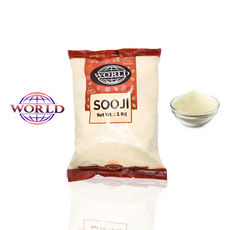 World Sooji Semolina 월드 수지 세몰리나 밀가루, 1개, 1kg