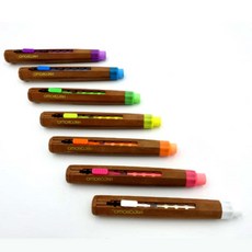 하고로모 우드 멀티 분필 쵸크 홀더, 상세페이지 참조, 형광파랑