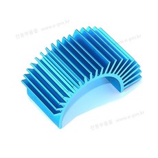550 모터 방열판 RC카 전동차 기어박스, 1번 팬 미장착형